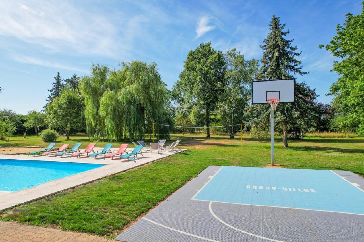 Saint-Maurice-sur-Aveyron Crazy Villa Etisseaux 45 - Heated Pool - Volley Court - 1H30 Paris - 45P מראה חיצוני תמונה