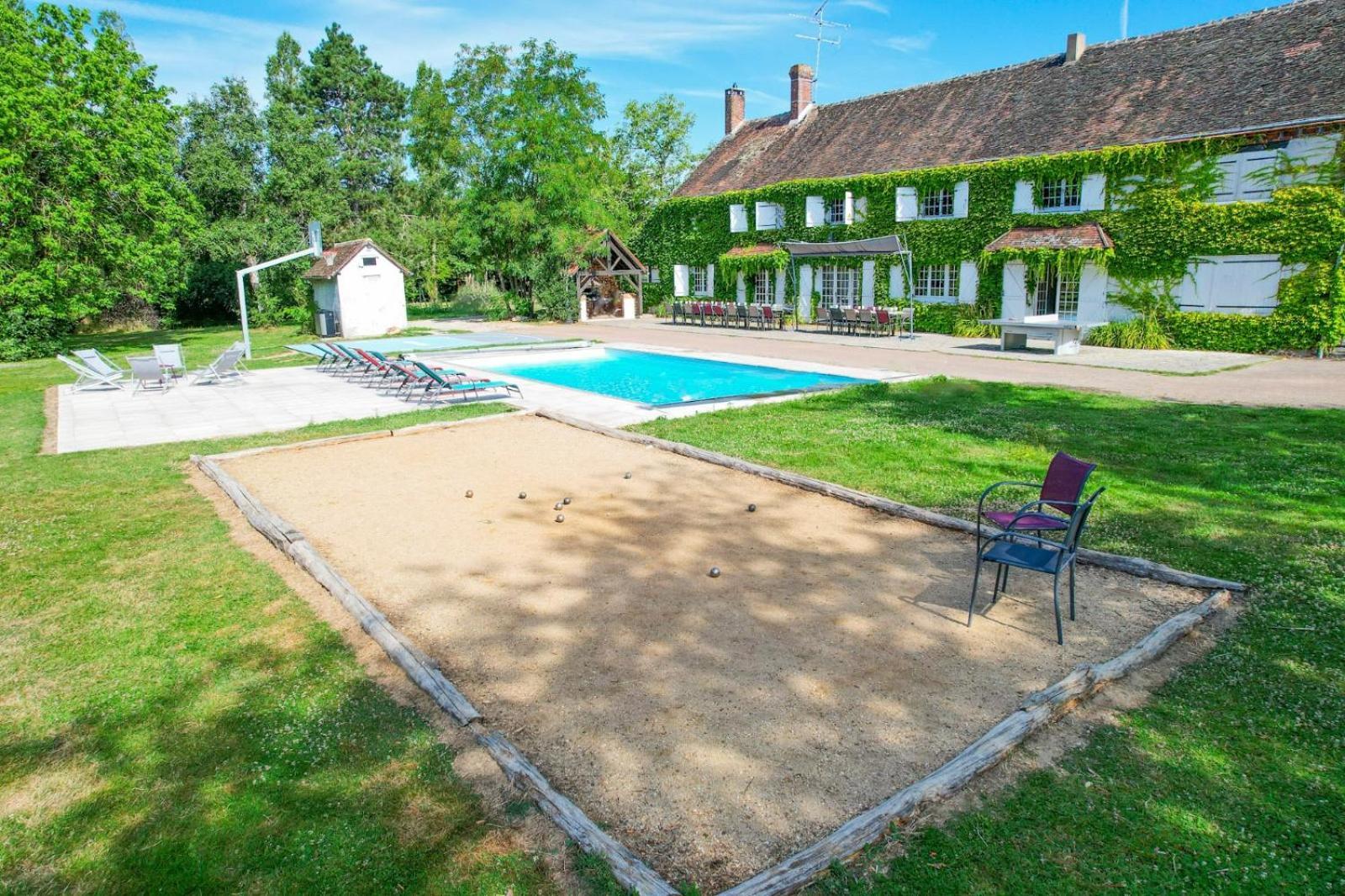 Saint-Maurice-sur-Aveyron Crazy Villa Etisseaux 45 - Heated Pool - Volley Court - 1H30 Paris - 45P מראה חיצוני תמונה